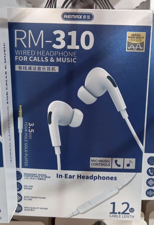 هندزفری Remax RM-310 ا Remax RM-310 Handsfree